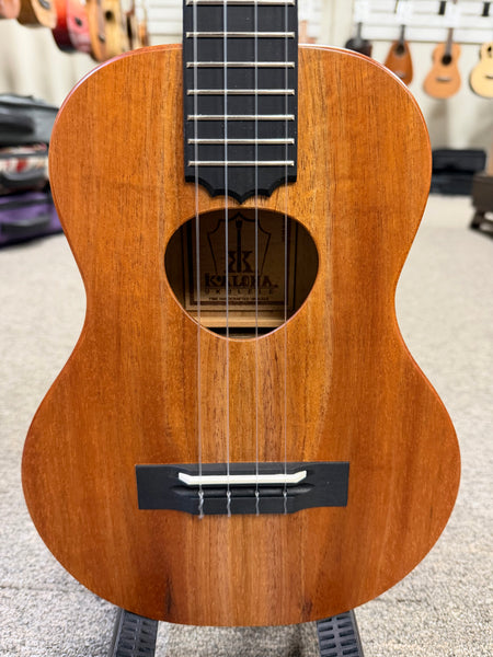 KoAloha KTM-10 Solid Koa Pikake Tenor Ukulele w/Case #1 - Made In Hawaii - Satin Finish