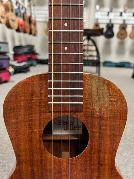 Kamaka HF-3 Solid Koa Tenor Ukulele w/Case #2 - Pre-Loved
