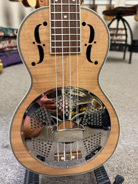 Sound Smith SSU-RM Okume Tenor Resonator Ukulele w/Case - Pre Loved