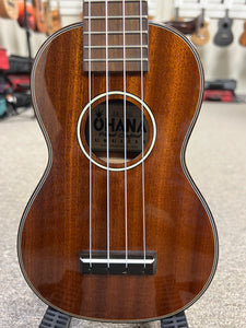 Ohana SK-35G Solid Mahogany Soprano Ukulele