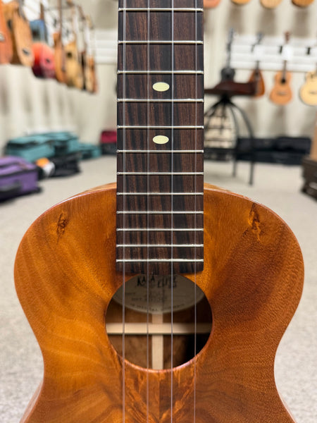KALA USA Elite Solid Koa Tenor Ukulele w/Case #2 - Pre Loved