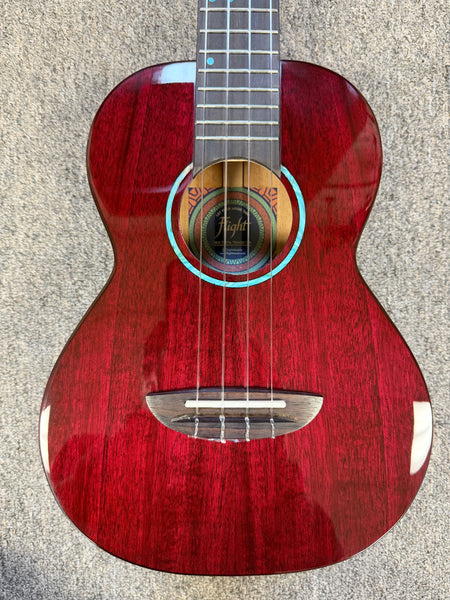 Flight TPP Iris Tinta Tenor Ukulele w/Case - Transparent Purple