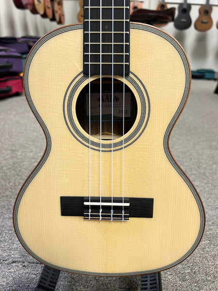 KALA KA-SSEBY-T Tenor Ukulele - Solid Spruce/Ebony