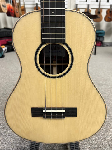 KALA KA-ASZCT-ST Solid Spruce/Ziricote Tenor XL Ukulele - Super Tenor