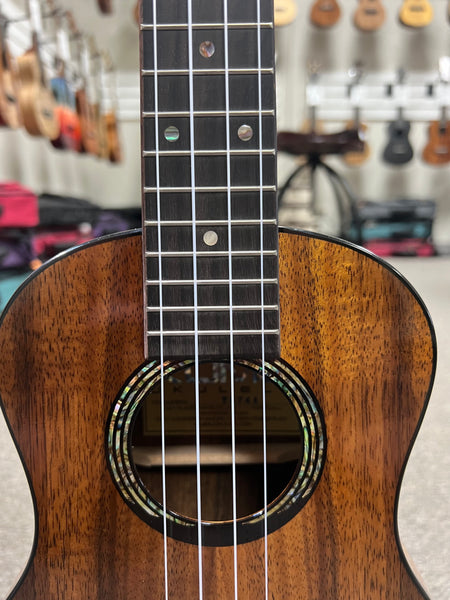 KUMU TM-74A Koa Tenor Ukulele - Matte Finish