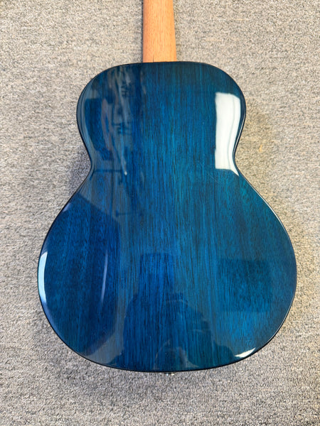 Flight TDB Iris Tinta Tenor Ukulele w/Case - Transparent Blue