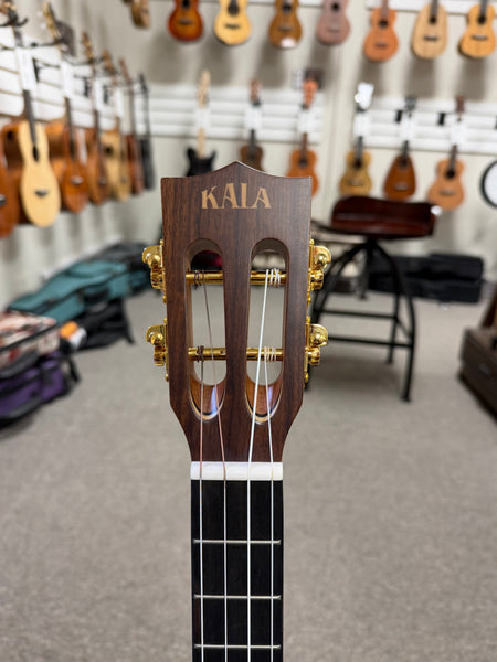 KALA KA-ASCP-B Baritone Ukulele - Solid Cedar/ Solid Pau Ferro
