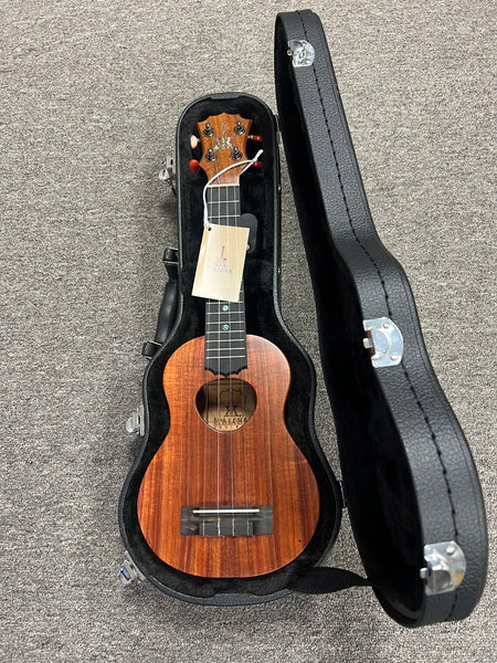 KoAloha KSM-10 Solid Koa Pikake Soprano Ukulele w/Case #1 - Made in Hawaii