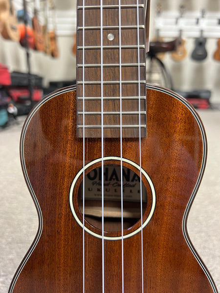 Ohana SK-35G Solid Mahogany Soprano Ukulele