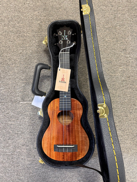 KoAloha KSM-00 Solid Koa Soprano Ukulele w/Case - Made in Hawaii