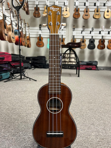 Ohana SK-35G Solid Mahogany Soprano Ukulele