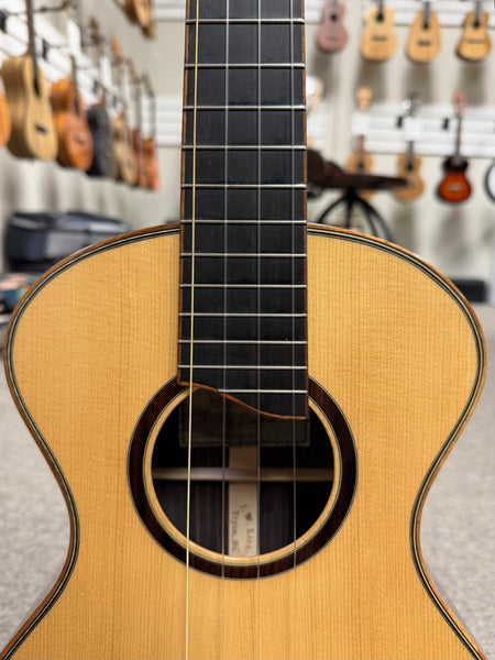 Lichty Solid Spruce/Indian Rosewood Custom Super Tenor Ukulele w/Case - Pre Loved