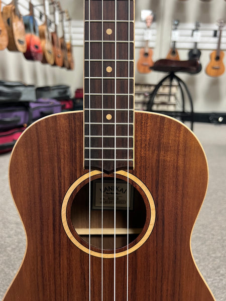 Lanikai ACST-B Acacia Baritone Ukulele w/Case - Solid Top