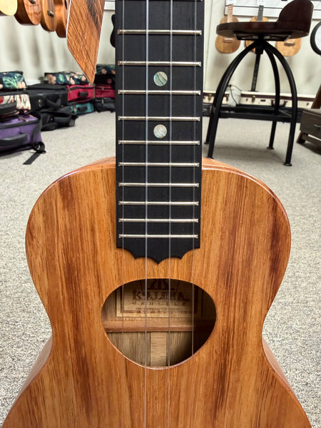 KoAloha KCM-10 Solid Koa Pikake Concert Ukulele w/Case #1 - Made in Hawaii