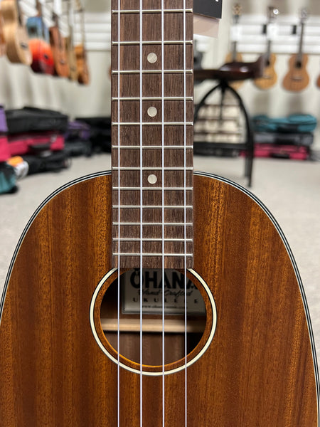 OHANA PKT-14 Mahogany Pineapple Tenor Ukulele