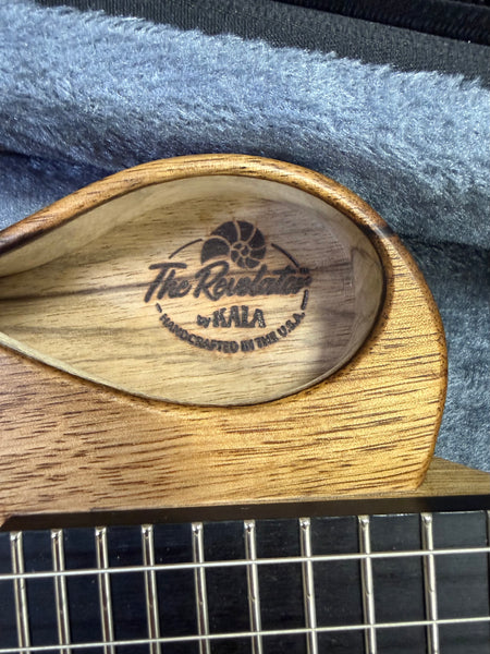 KALA Revelator Nautilus Korina Electric Tenor Ukulele w/Case - Pre Loved