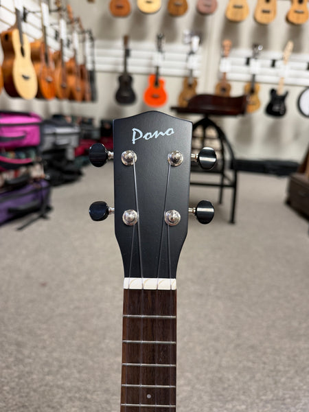 Pono AS-K Solid Acacia Soprano Ukulele - Kalele Series
