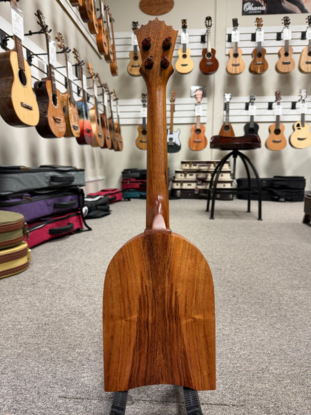 KoAloha Pops Made Custom Koa Juke-A-Lele Tenor Ukulele w/Case - Made in Hawaii
