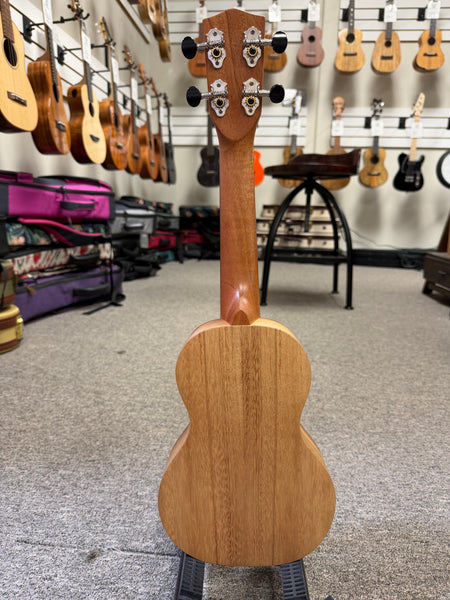 Pono AS-K Solid Acacia Soprano Ukulele - Kalele Series