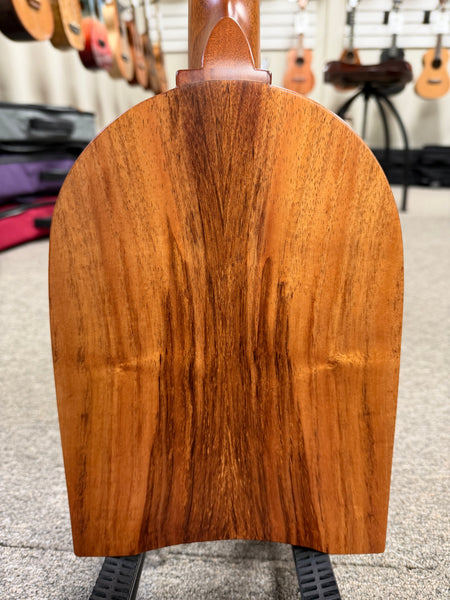 KoAloha Pops Made Custom Koa Juke-A-Lele Tenor Ukulele w/Case - Made in Hawaii