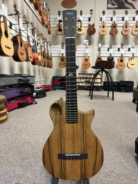 KALA Revelator Nautilus Korina Electric Tenor Ukulele w/Case - Pre Loved