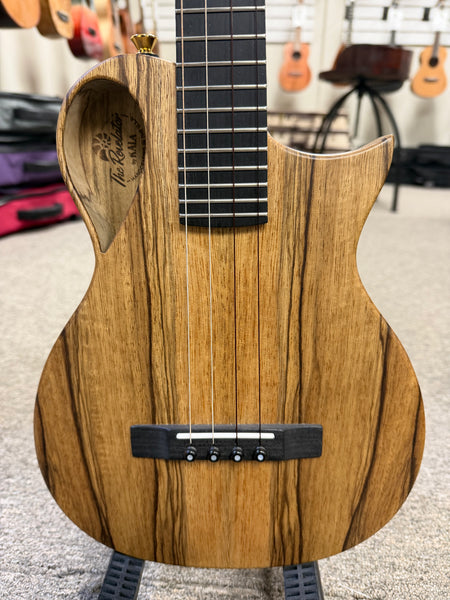 KALA Revelator Nautilus Korina Electric Tenor Ukulele w/Case - Pre Loved