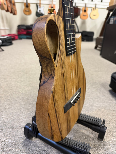 KALA Revelator Nautilus Korina Electric Tenor Ukulele w/Case - Pre Loved