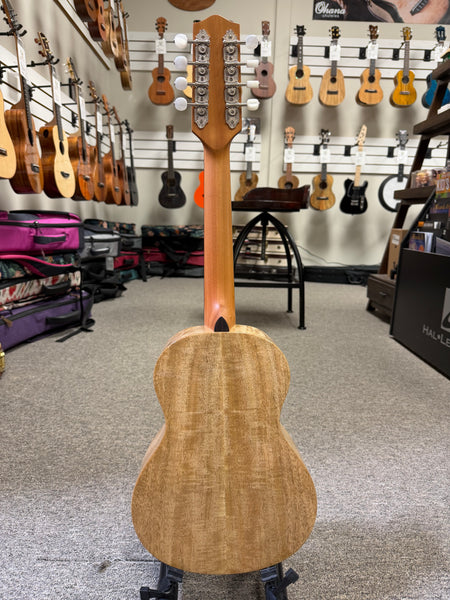 PONO MGTD-8 Solid Mango 8 String Tenor Deluxe Ukulele