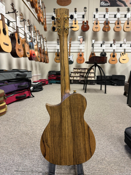 KALA Revelator Nautilus Korina Electric Tenor Ukulele w/Case - Pre Loved