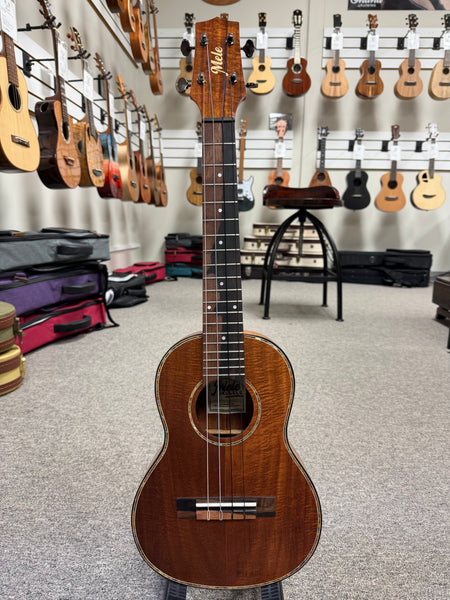 Mele Limited Edition Solid Koa Electric Tenor Ukulele w/Case - Pre Loved