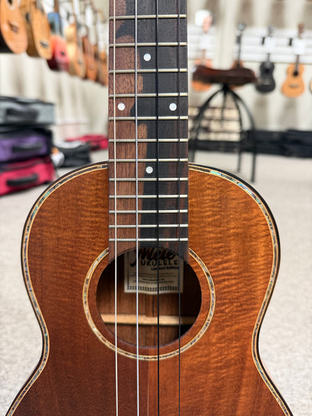Mele Limited Edition Solid Koa Electric Tenor Ukulele w/Case - Pre Loved