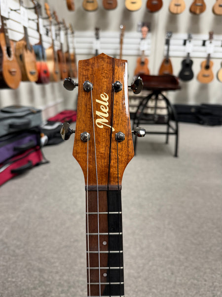 Mele Limited Edition Solid Koa Electric Tenor Ukulele w/Case - Pre Loved