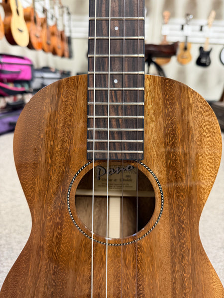PONO ABD Solid Acacia Deluxe Baritone Ukulele