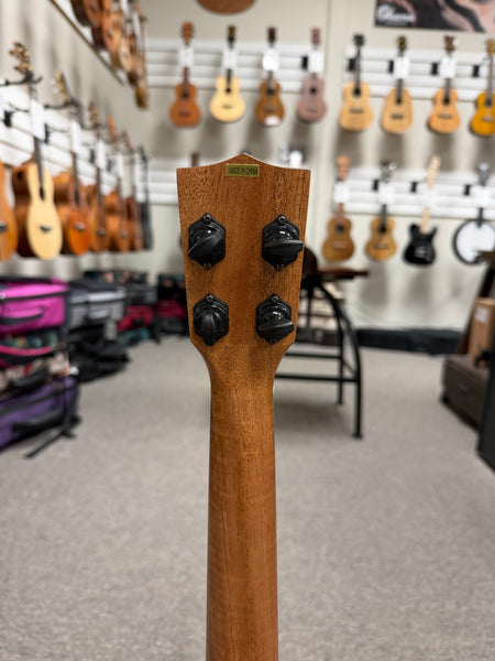 KALA KA-SSKTU-T Solid Spruce/Koa Travel Tenor Electric Ukulele w/Case - Thin Body Uke