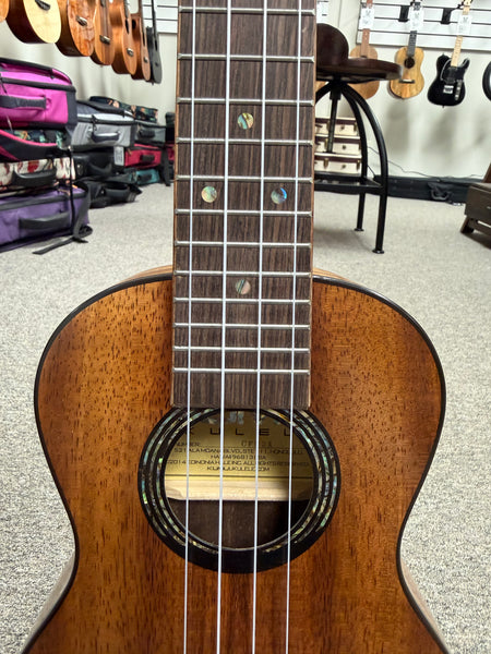 KUMU CF-52A Koa Thin Body Concert Ukulele #1 - Travel Uke