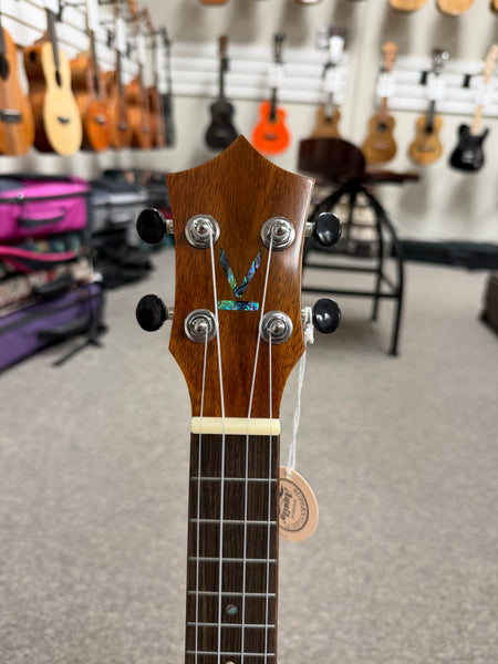 KUMU CF-52A Koa Thin Body Concert Ukulele #2 - Travel Uke