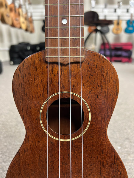 Gibson Style 1 Solid Mahogany Soprano Ukulele w/Case 1951 - Pre-Loved