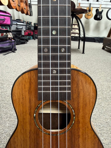 KUMU SQ-34A Koa Soprano Long Neck Ukulele #1 - Matte Finish