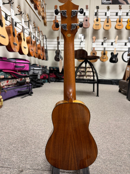 KUMU SQ-34A Koa Soprano Long Neck Ukulele #1 - Matte Finish
