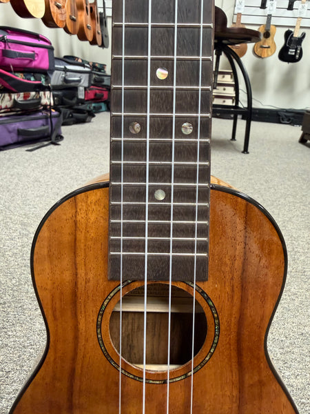 KUMU SQ-34A Koa Soprano Long Neck Ukulele #2 - Matte Finish