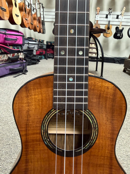 KUMU TM-74A Koa Tenor Ukulele #2 - Matte Finish