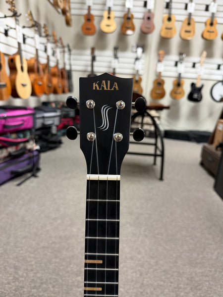 KALA KA-WF-AFM-T Solid Flame Maple Tenor Ukulele w/Case - Waterfall Series