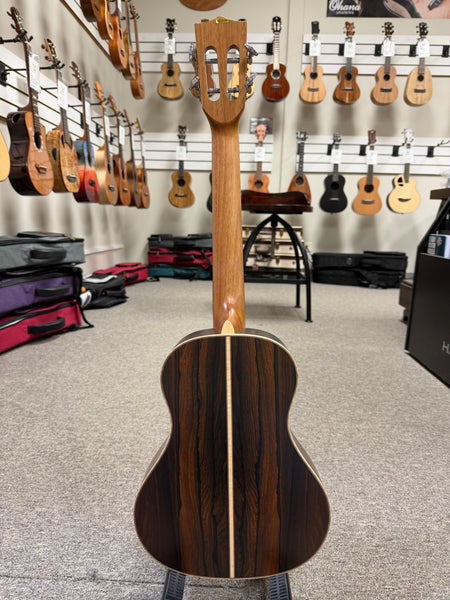 KALA KA-ASZCT-ST Solid Spruce/Ziricote Tenor XL Ukulele - Super Tenor