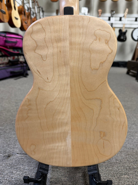 KALA KA-WF-AFM-T Solid Flame Maple Tenor Ukulele w/Case - Waterfall Series