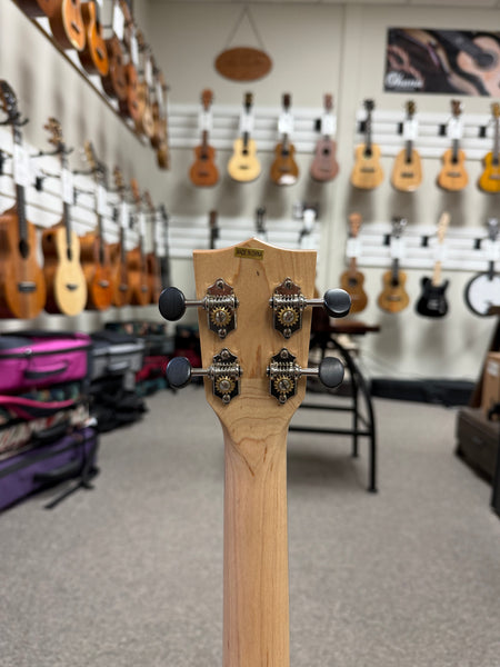 KALA KA-WF-AFM-T Solid Flame Maple Tenor Ukulele w/Case - Waterfall Series