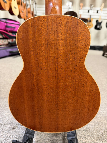 aNueNue UC-10 Solid Spruce/Mahogany Concert Ukulele w/Case - Living Coral
