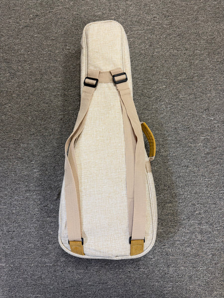 aNueNue UC-10 Solid Spruce/Mahogany Concert Ukulele w/Case - Living Coral