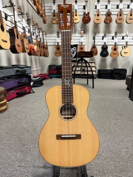 Ohana BKT-70G Tenor Ukulele with Baritone Body - Solid Spruce/Mahogany