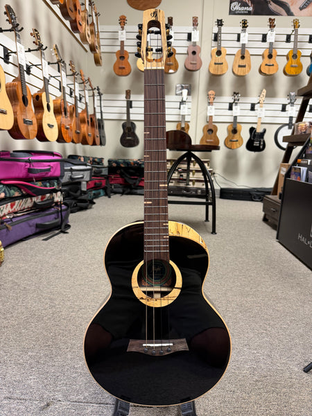 Flight 4SB Four String Boy Baritone Ukulele w/Case - B Stock