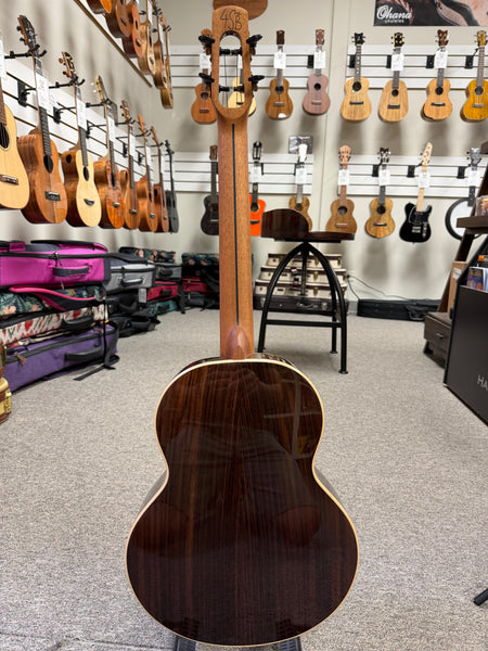 Flight 4SB Four String Boy Baritone Ukulele w/Case - B Stock